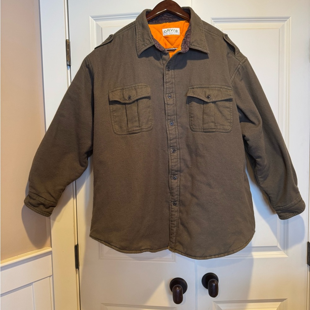 Orvis men’s shirt jacket